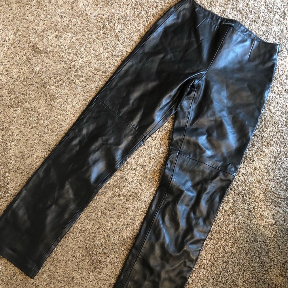 Ultra soft Moda International Leather Pants